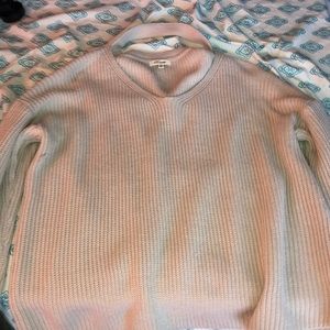 V neck sweater